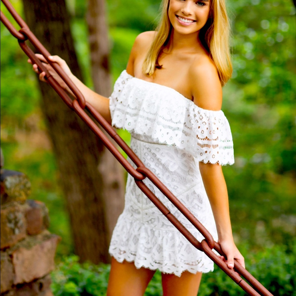 Lovers and Friends Lace Mini Dress
